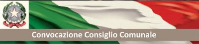 AVVISO DI CONVOCAZIONE DEL CONSIGLIO COMUNALE PER IL GIORNO 27.09.2017,  IN P...