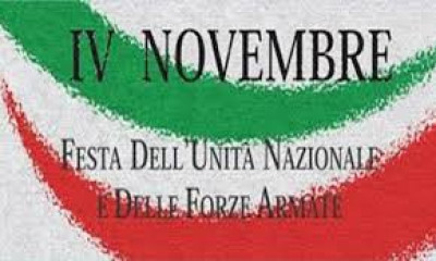 IV NOVEMBRE 2018 - CELEBRAZIONE FESTA DELL'UNITA' NAZIONALE E DELLE FORZE ARMATE