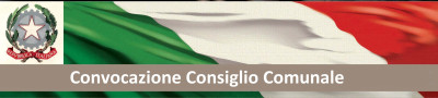 CONVOCAZIONE DEL CONSIGLIO COMUNALE PER IL GIORNO 29 NOVEMBRE 2017.