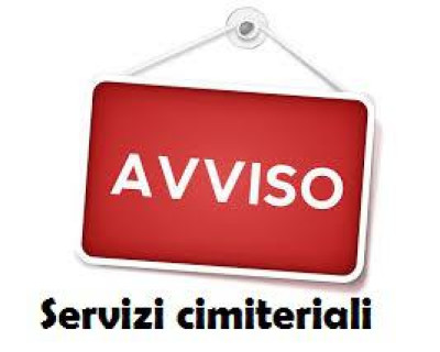 PUBBLICAZIONE ORDINANZA CHIUSURA NEI GIORNI 12 E 13 NOVEMBRE 2019 DEL CIMITE...