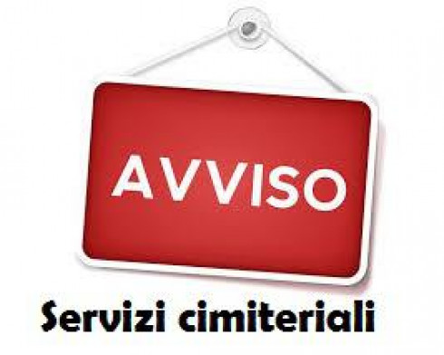 PUBBLICAZIONE ORDINANZA CHIUSURA NEI GIORNI 12 E 13 NOVEMBRE 2019 DEL CIMITE...