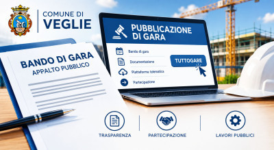 Bando di gara relativa all'affidamento dei lavori di Interventi di ripr...
