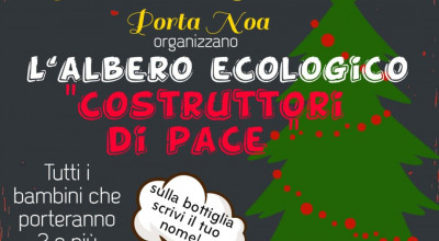 REALIZZAZIONE ALBERO DI NATALE ECOLOGICO