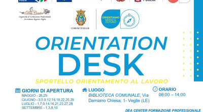 PUNTI CARDINALI FOR WORK - ORIENTIAMO VERSO IL FUTURO. AVVIO ORIENTATION DESK