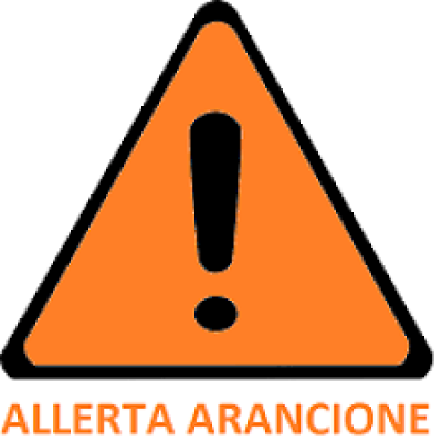 MESSAGGIO DI ALLERTA METEO - ALLERTA ARANCIONE-DALLE ORE 00,00 DEL 11.11.2017...