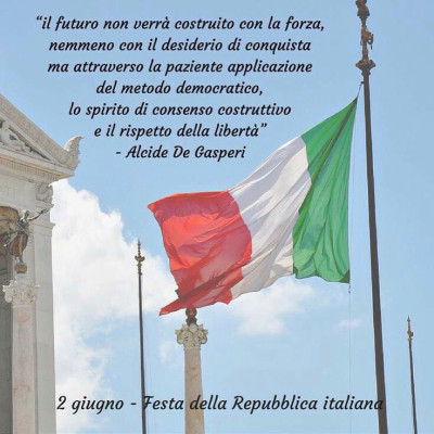 2 GIUGNO 2018 FESTA DELLA REPUBBLICA