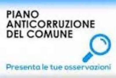 AVVISO PUBBLICO PER L'AGGIORNAMENTO DEL PIANO TRIENNALE PER LA PREVENZIONE DE...