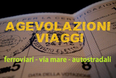 ELEZIONI DEL 31 MAGGIO 2015 - AGEVOLAZIONI TARIFFARIE.