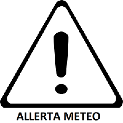 ALLERTA METEO: dalle ore 09:00 del 11 Maggio 2017 e per le successive 36 ore