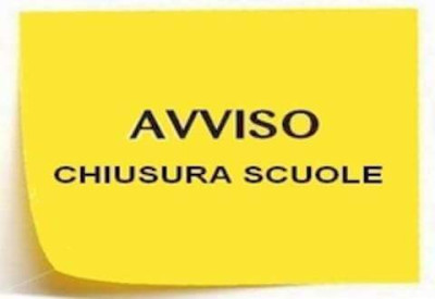 ORDINANZA CHIUSURA SCUOLA DELL'INFANZIA E PRIMARIA II POLO - PLESSO G.M...