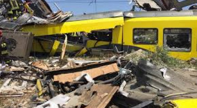 SOLIDARIETA' ALLA VITTIME DI INCIDENTE FERROVIARIO DEL 12 LUGLIO 2016.