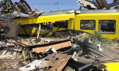 SOLIDARIETA' ALLA VITTIME DI INCIDENTE FERROVIARIO DEL 12 LUGLIO 2016.