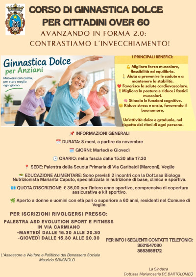 “AVANZANDO IN FORMA 2.0... CONTRASTIAMO L’INVECCHIAMENTO!”...