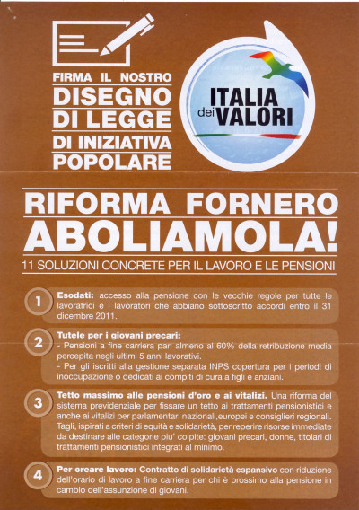 Proposta di legge di iniziativa popolare